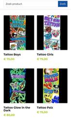 Tatoeage sticker verpakt in een kartonnetje, Ophalen of Verzenden, Nieuw