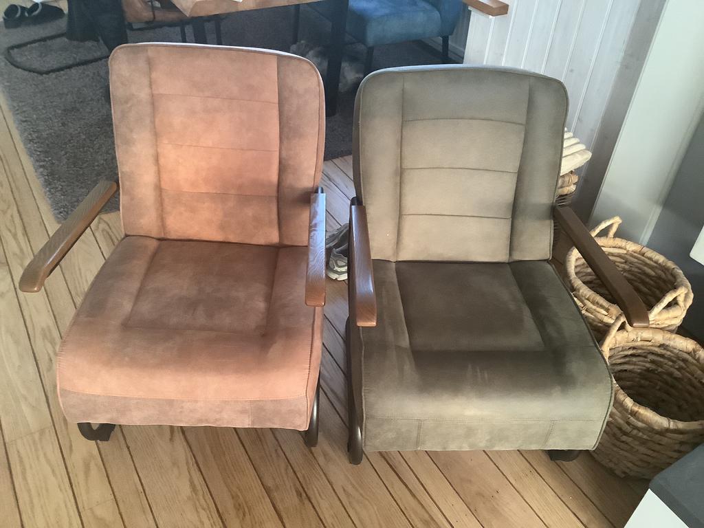 Fauteuils, Huis en Inrichting, Fauteuils, Ophalen, Gebruikt, 75 tot 100 cm, 50 tot 75 cm