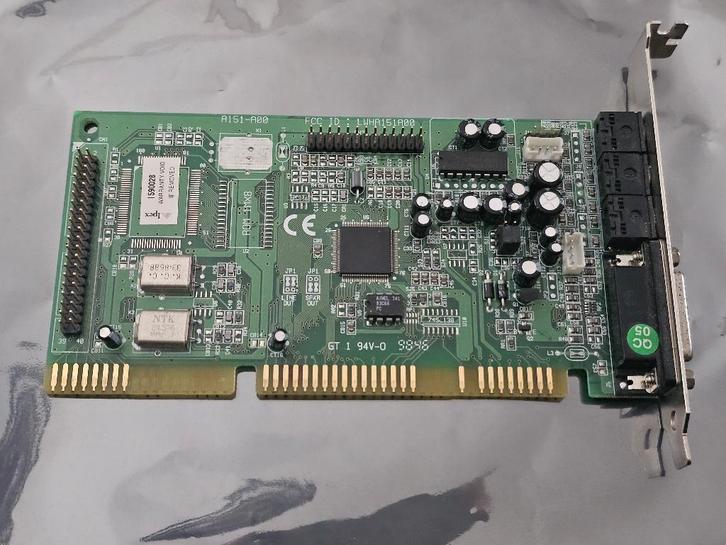 ISA Sound Card Yamaha YMF-719 OPL3, Computers en Software, Vintage Computers, Ophalen of Verzenden