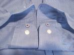 TOMMY HILFIGER ‍️🙋‍♂️ slimfit stretch overhemd maat 16 L, Tommy Hilfiger, Zo goed als nieuw, Halswijdte 41/42 (L), Verzenden