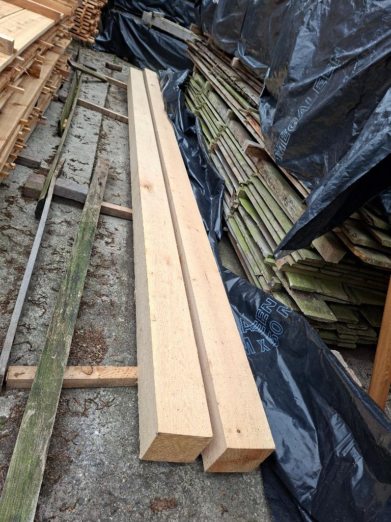 eiken balken prime Amerikaans, Ophalen, Nieuw, Hardhout, 250 cm of meer