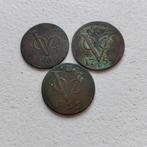 VOC duiten Holland 1750 - Zeeland 1754 - Utrecht 1755, Postzegels en Munten, Munten | Nederland, Ophalen of Verzenden