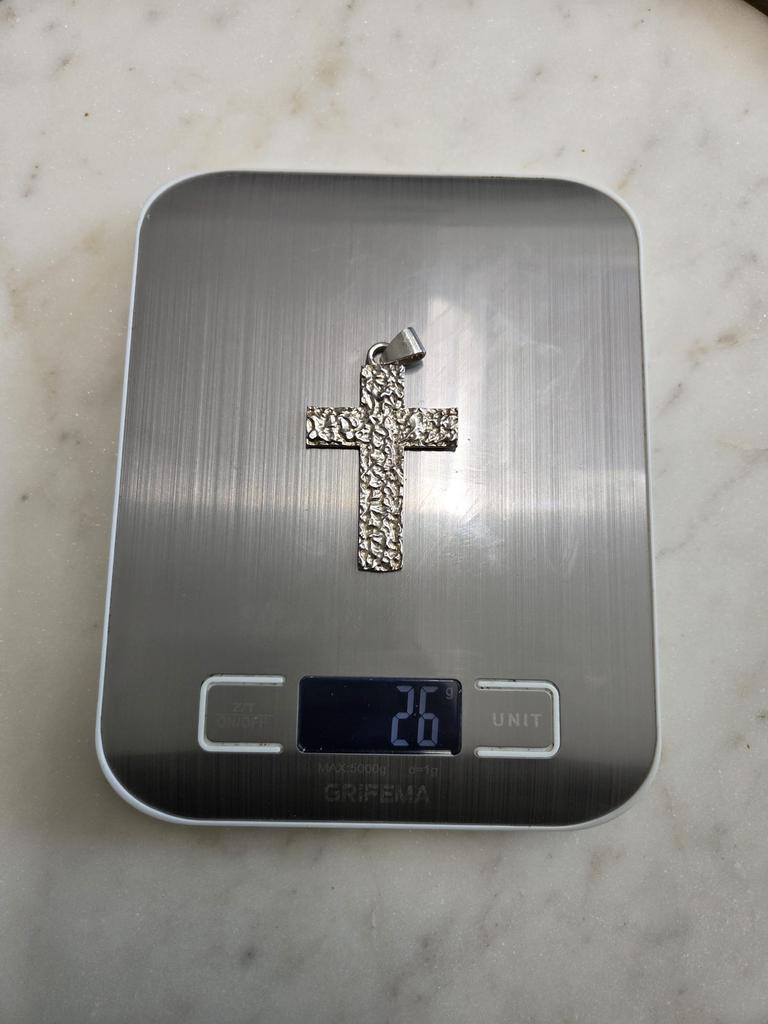 Jezus kruis 25gr zilver, Witgoed en Apparatuur, Weegschalen, Verzenden, Zo goed als nieuw, Personenweegschaal, 100 kg of meer