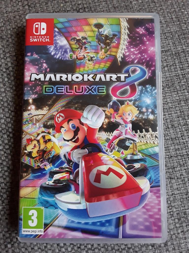 Nintendo Switch Game Mario Kart 8 Deluxe, Spelcomputers en Games, Games | Nintendo Switch, Online, Racen en Vliegen, Ophalen of Verzenden