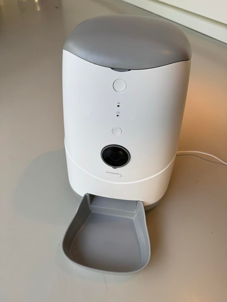 Pettadore Nutri View Katten autmatische voerbak met camera, Ophalen of Verzenden, Kat
