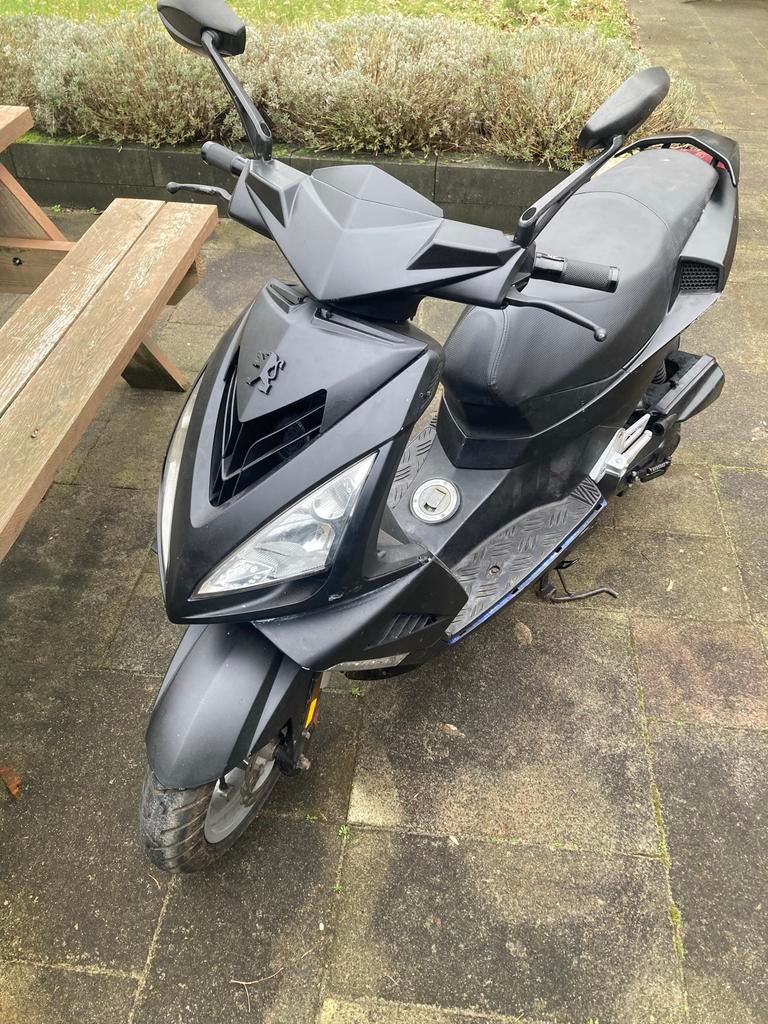 Peugeot Speedfight 3 4 Takt Scooter geel kenteken, Fietsen en Brommers, Scooters | Peugeot, Ophalen, Gebruikt, Benzine, Speedfight