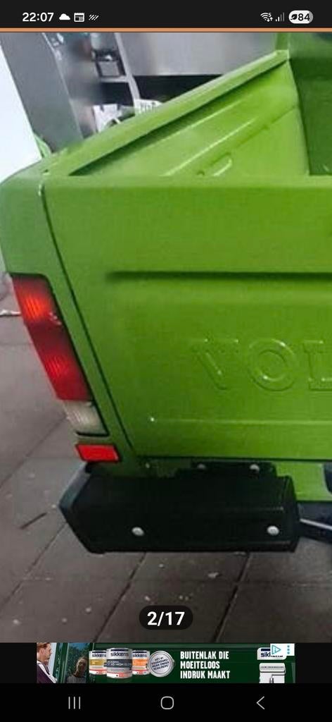 Achterbumper staal voor Caddy MK1, Auto-onderdelen, Ophalen of Verzenden