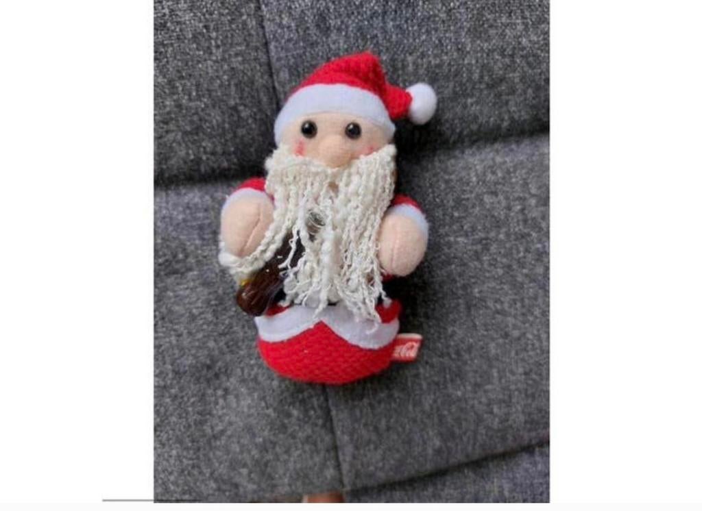 Kerstmannetje en Kerstbal 🌺 van Coca Cola🌺 zie de foto,s, Ophalen of Verzenden, Zo goed als nieuw