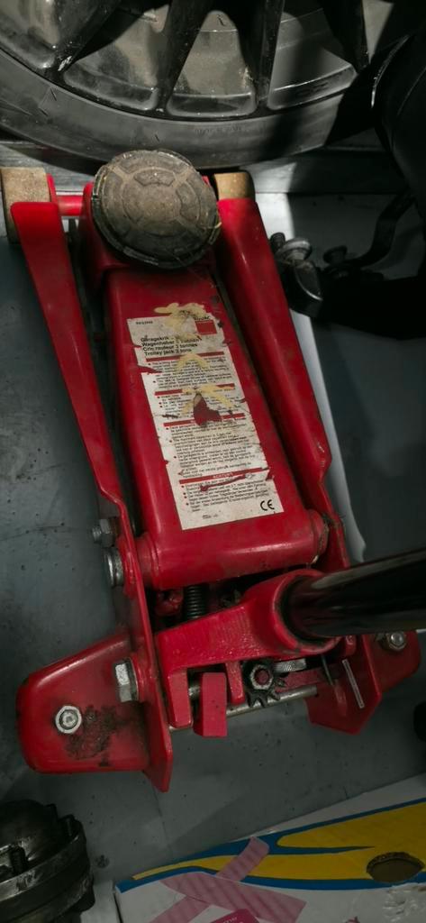 Rodac garagekrik 3 ton, Auto diversen, Krikken, Gebruikt, Garagekrik, Hydraulisch, Ophalen