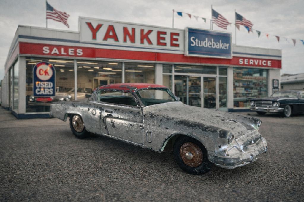 Studebaker Commander, Hobby en Vrije tijd, Modelauto's | 1:43, Ophalen of Verzenden, Auto, Dinky Toys