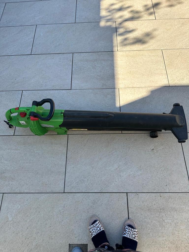 Florabest bladblazer FLB 2500 A1, Gebruikt, Handgedragen, Ophalen of Verzenden, Met opvangzak