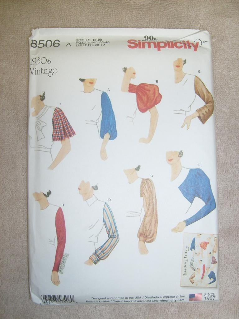 Simplicity Patronen kleding maken Naaimachine Patronen, Verzamelen, Ophalen of Verzenden, Zo goed als nieuw, Patroon, Overige merken