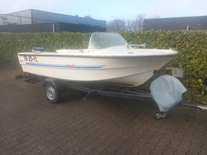 ALMAR 25 PK YAMAHA ELECTRISCH START+TRAILER INRUIL MOGELIJK, Watersport en Boten, Speedboten, Nieuw, 3 tot 6 meter, Benzine, Minder dan 70 pk