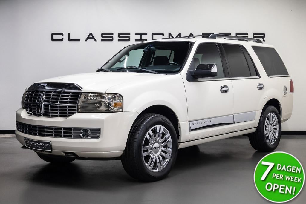 Lincoln LINCOLN NAVIGATOR 7 persoons uitvoering Btw auto, Fi, Auto's, Lincoln, Automaat, Gebruikt, 7 stoelen, Wit