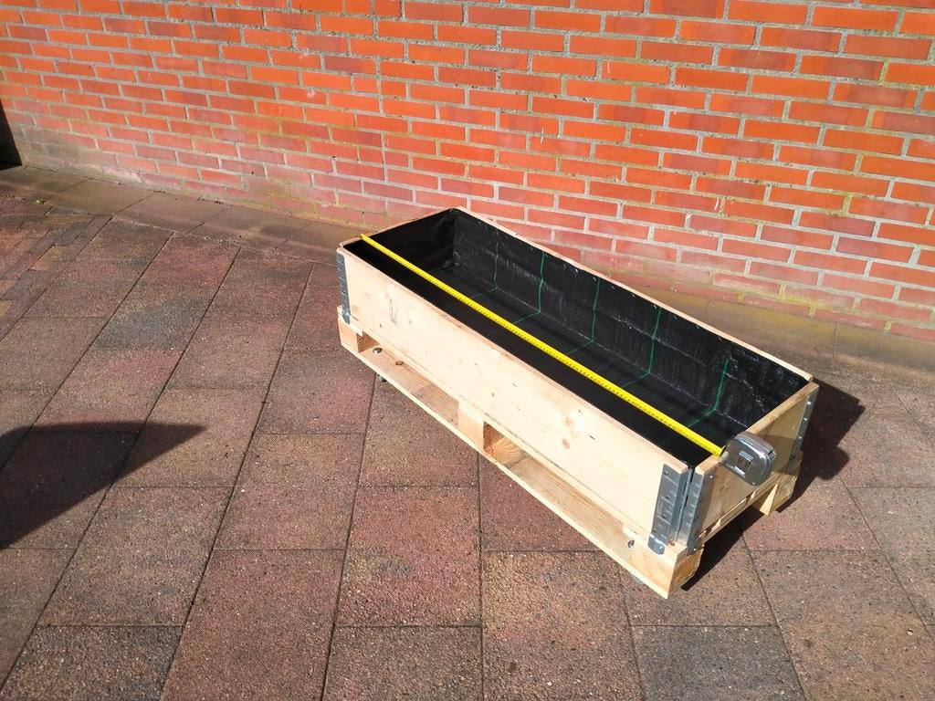 Moestuin bak / Plantenbak, Tuin en Terras, Bloembakken en Plantenbakken, Ophalen of Verzenden, Rechthoekig, Hout