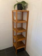 Houten badkamerrek met 5 planken, Huis en Inrichting, Ophalen, Gebruikt