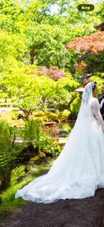 Gelinlik/bruidsjurk, Kleding | Dames, Overige Dameskleding, Ophalen of Verzenden, Gedragen