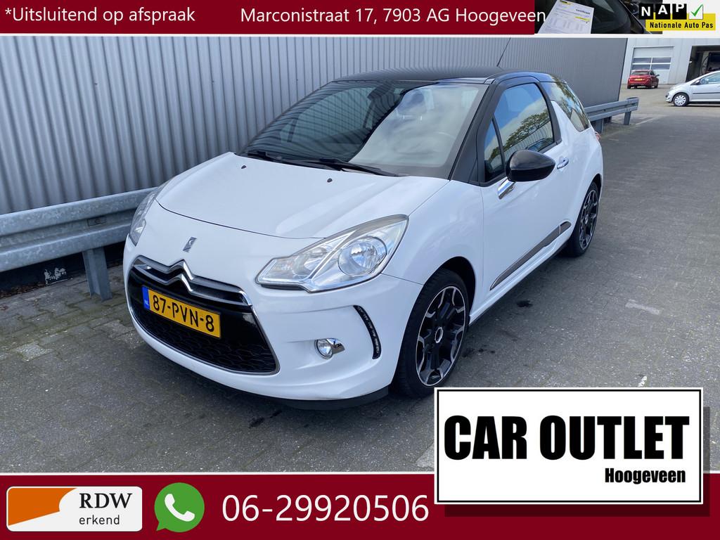 Citroën DS3 1.4 Chic 147Dkm, Clima, CC, PDC, LM, nw. APK, Voorwielaandrijving, Euro 5, Stof, 4 cilinders
