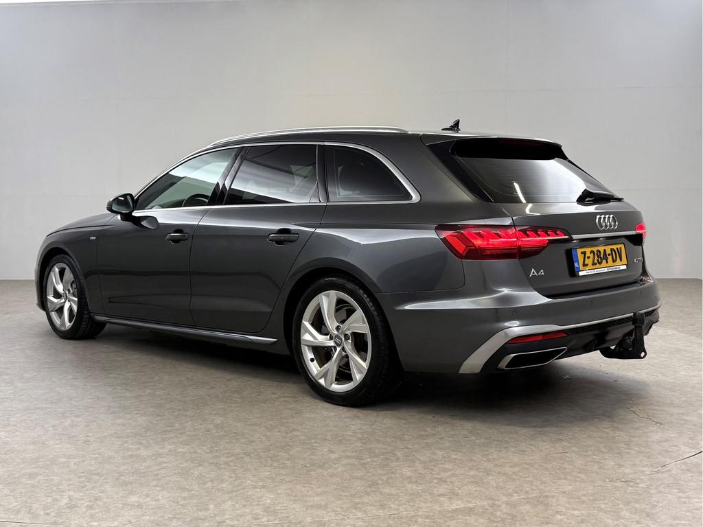 Audi A4 40 TFSI S-Line | Virtual | Carplay | Trekhaak | Adap, Auto's, Audi, Stof, Gebruikt, Euro 6, 4 cilinders