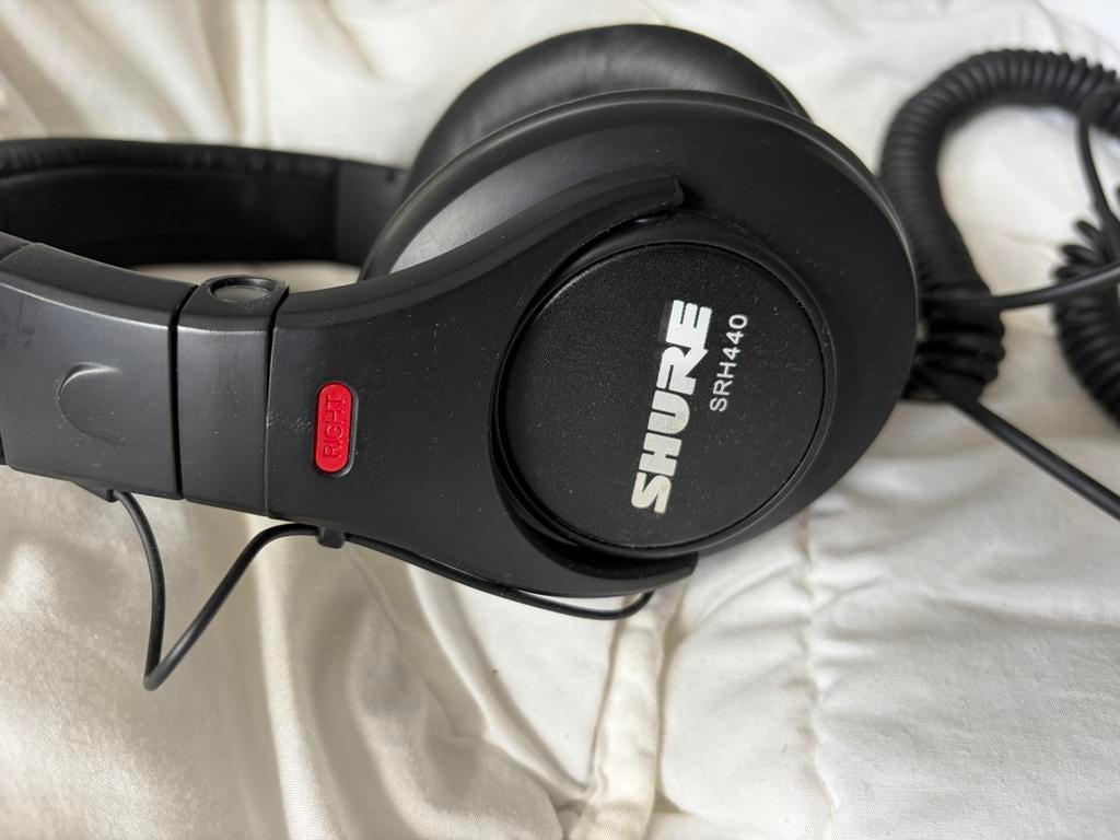Shure SRH440 Koptelefoon, Audio, Tv en Foto, Koptelefoons, Ophalen of Verzenden, Gebruikt, Over oor (circumaural), Overige merken