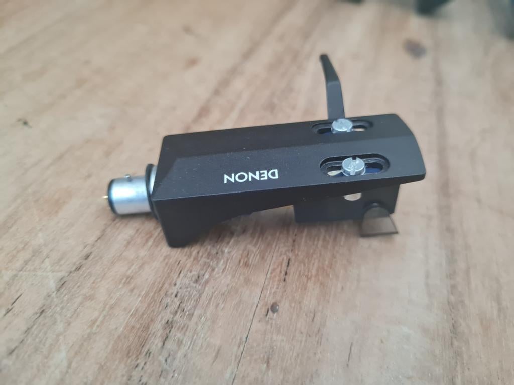 Denon Headshell met Ortofon MC20 Cardridge, Ophalen of Verzenden, Zo goed als nieuw, Platenspeler-onderdeel, Overige merken