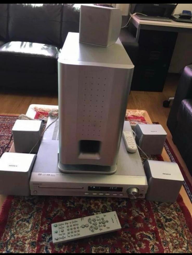 Sony,DVD,CD,MP3,VCD,Speler, 5.1 HomeCinema set, Ophalen, Zo goed als nieuw, Sony, Dvd-speler