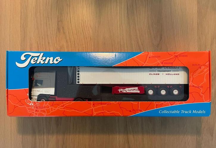 Tekno L. de Kraker, Clinge, Hobby en Vrije tijd, Modelauto's | 1:50, Nieuw, Bus of Vrachtwagen, Tekno, Ophalen of Verzenden