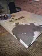 Tafel beton 120x120, Tuin en Terras, Tuintafels, Ophalen, Gebruikt, Vierkant, Overige materialen