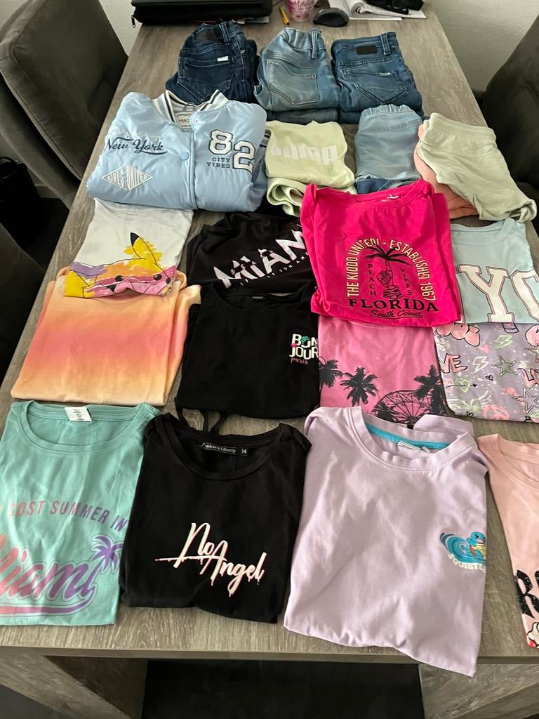 Meisjes kledingpakket maat 140/146 - 146/152 Nijmegen, Kinderen en Baby's, Kinderkleding | Maat 140, Ophalen, Gebruikt, Meisje