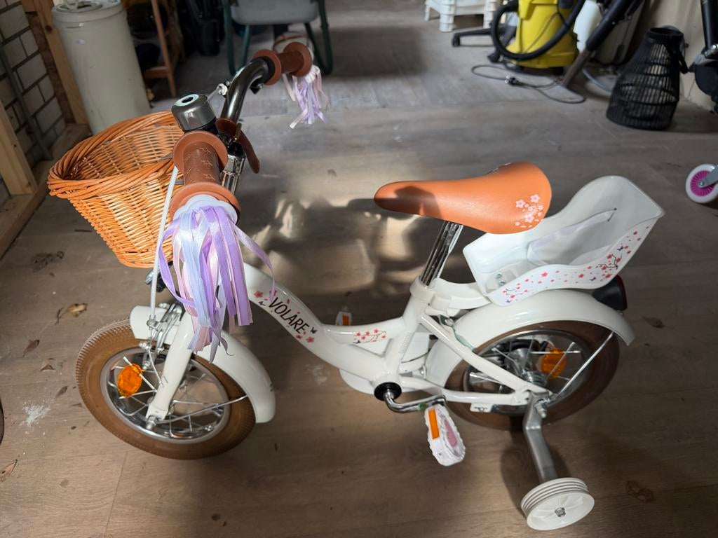 Volare fiets 12 inch, Fietsen en Brommers, Fietsen | Kinderfietsjes, Ophalen, Nieuw, Minder dan 16 inch, Zijwieltjes