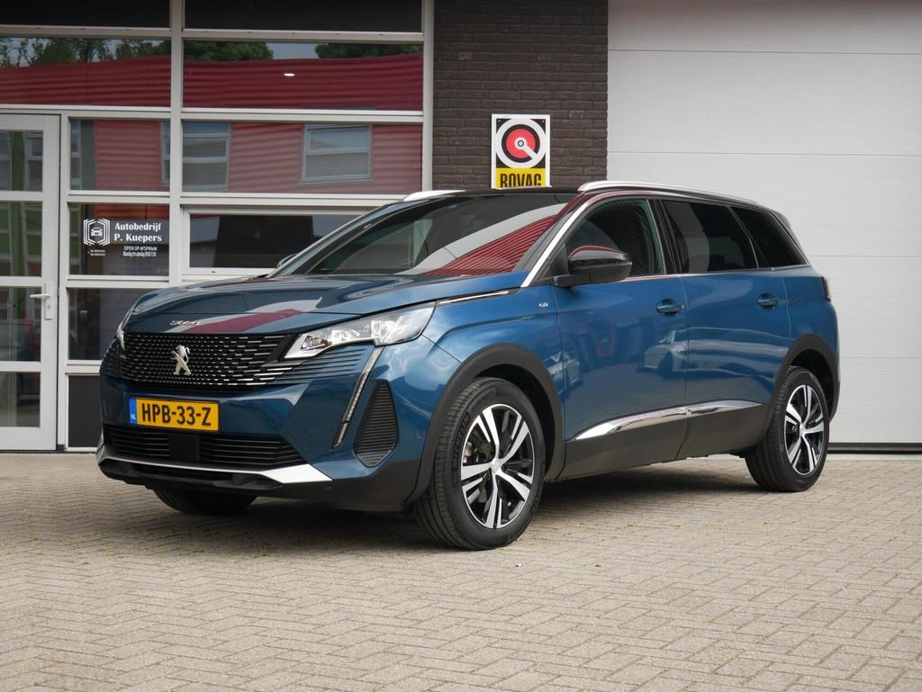 Peugeot 5008 1.2 PureTech GT-Line 7P| Camera| Navi+BT, 15 km/l, Gebruikt, 1199 cc, Met garantie (alle)