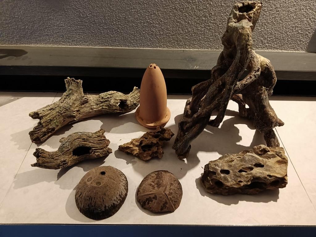 Aquarium ornamenten, Ophalen, Gebruikt, Decoratie
