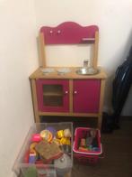 Speel keukentje, Kinderen en Baby's, Ophalen, Zo goed als nieuw, Hout, Speelkeuken