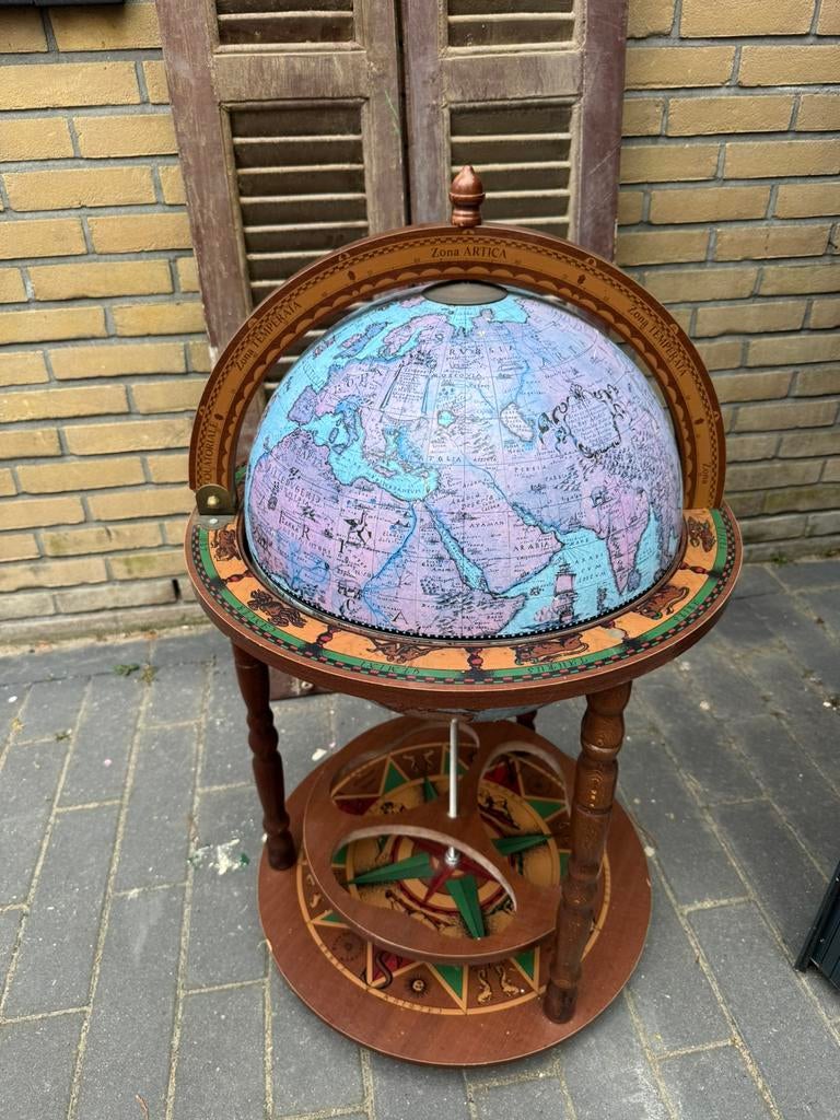 Drankbar/drank globe, Ophalen, Gebruikt