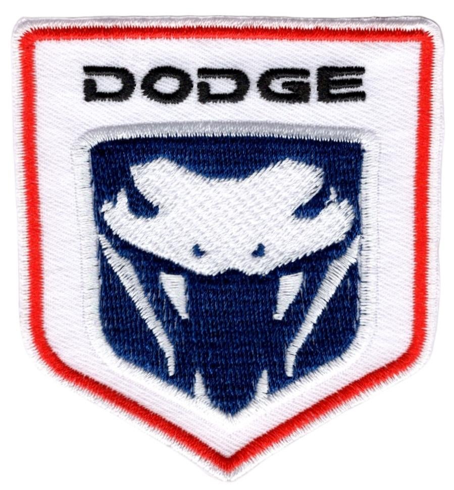 Dodge stoffen opstrijk patch embleem #3, Ophalen of Verzenden, Nieuw, Auto's