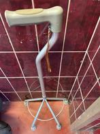 Wandelstok 4 poot en een wandelstok met zit, Ophalen of Verzenden