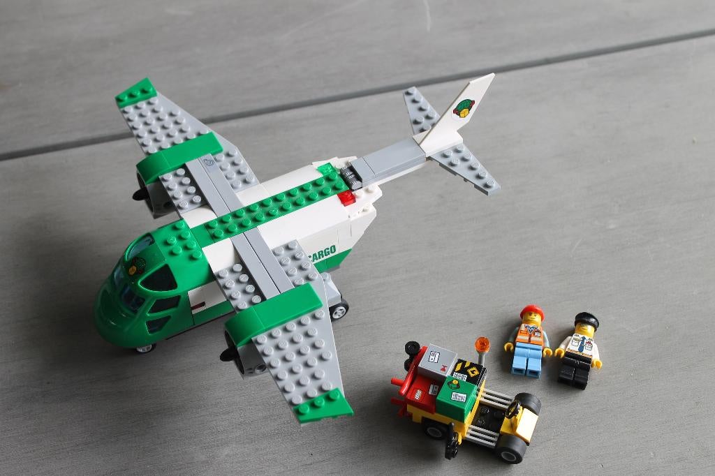 lego city vrachtvliegtuig 60101., Kinderen en Baby's, Speelgoed | Duplo en Lego, City, Lego, Ophalen of Verzenden, Zo goed als nieuw