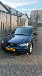 Opel Astra 1.6 16V 5D AUT 2001 Blauw, Auto's, Stof, 4 cilinders, Blauw, 100 pk