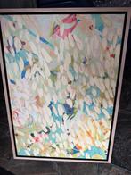 Canvas schilderij in eiken lijst 46 bij 64, Huis en Inrichting, Woonaccessoires | Schilderijen, Tekeningen en Foto's, Minder dan 50 cm