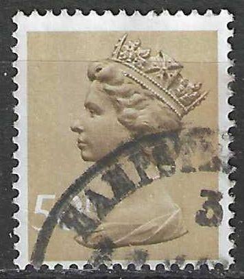 Groot-Brittannie 1977 - Yvert 821 - Queen Elisabeth II  (ST), Postzegels en Munten, Postzegels | Europa | UK, Verzenden, Gestempeld