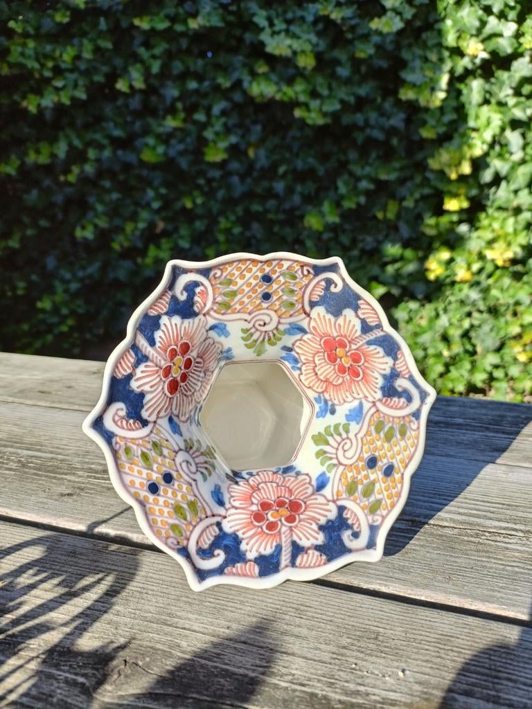 Makkum Tichelaar kwispedoor, handgeschilderd, Antiek en Kunst, Ophalen of Verzenden
