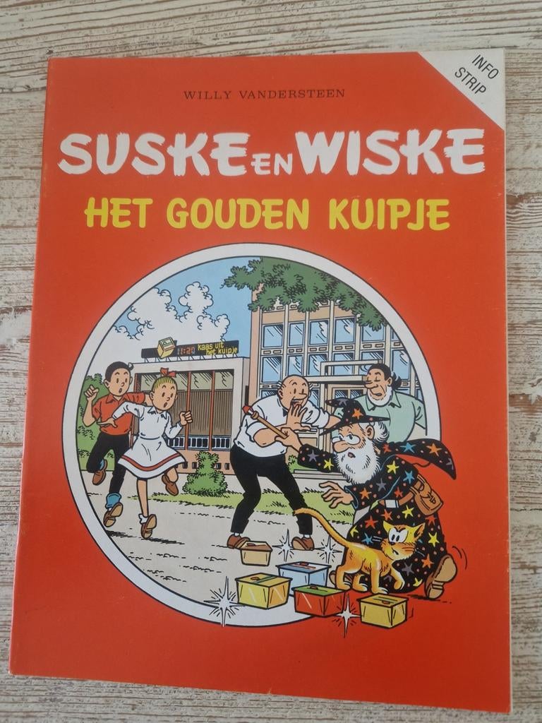 Suske en Wiske - Het Gouden Kuipje, Eén stripboek, Ophalen of Verzenden