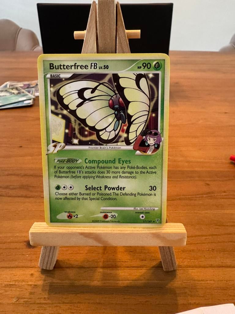 Butterfree [FB] Lv.50 rare Supreme Victors, Ophalen of Verzenden, Zo goed als nieuw