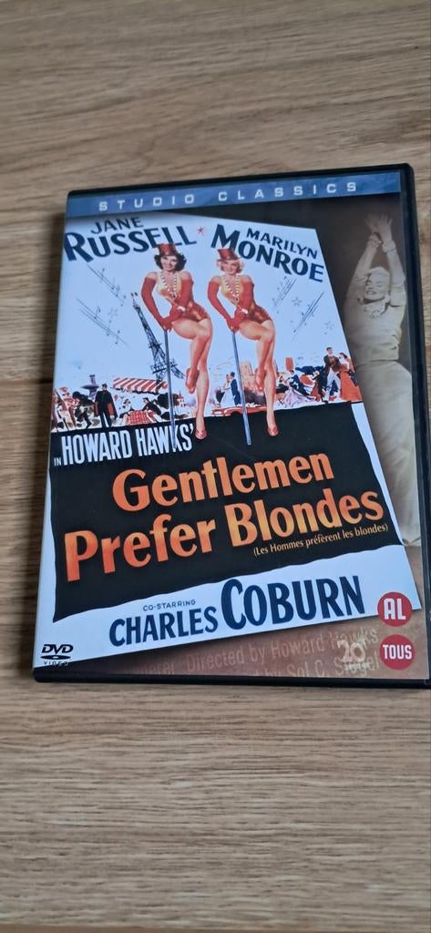 DVD Gentlemen Prefer Blondes - Marilyn Monroe, Alle leeftijden, Ophalen of Verzenden, Zo goed als nieuw