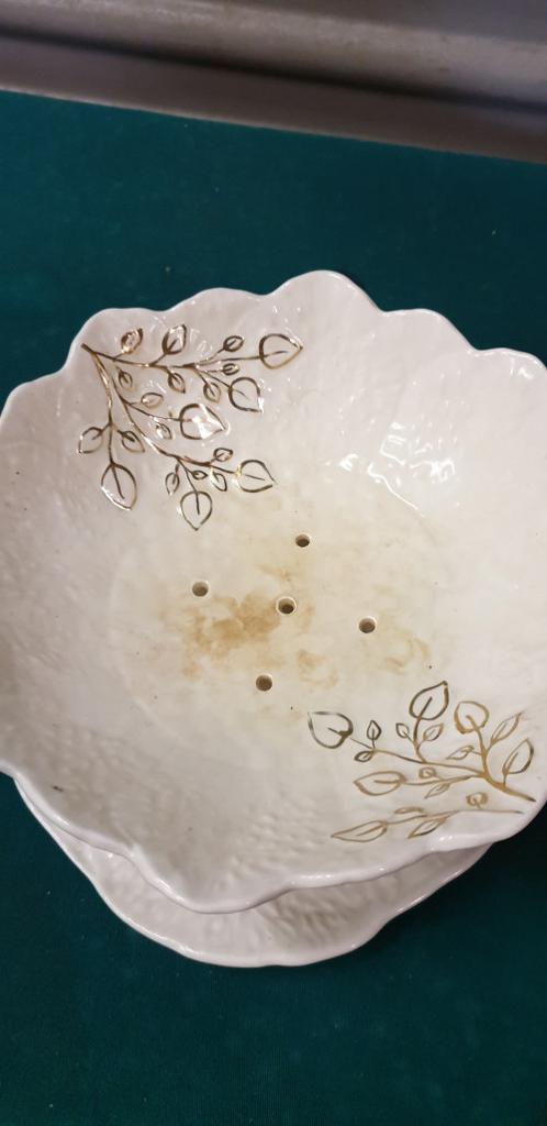 lekschaal antiek porselein, crown devon, Ophalen of Verzenden, 'T Olde Gre-j, Info@toldegrej.nl, Endepoelstraat 20f Didam