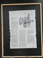 Aquarel Grote Kerk Dordrecht - Jan Korthals, Ophalen