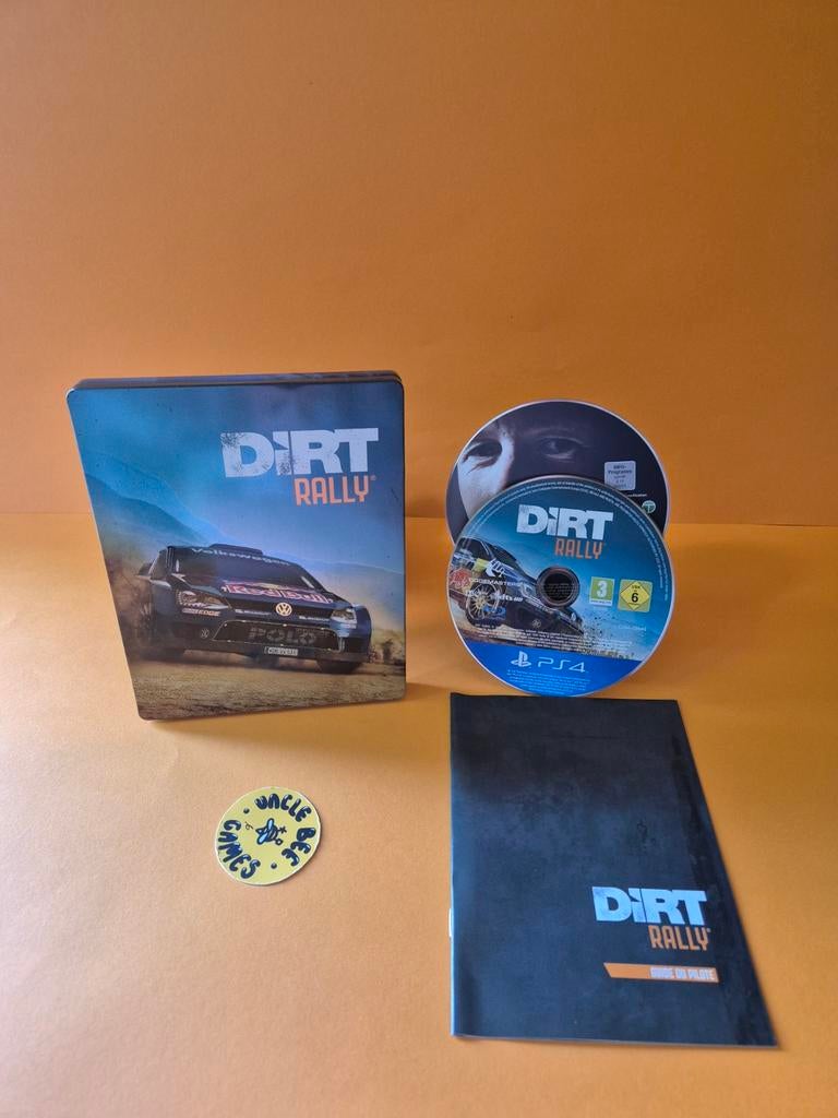 DiRT Rally Steelbook Edition, Spelcomputers en Games, Games | Sony PlayStation 4, Online, Codemasters Software Company Ltd, Stoneythorpe, Southam, Warwickshire, CV47 2DL, UK