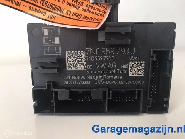 Centrale deurvergrendelingsmodule linksvoor 7N0959793J, Gebruikt, Volkswagen, Ophalen of Verzenden, Volkswagen