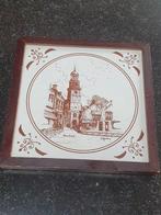 tegel Lemmer "Lemster Toer" in houten lijst Gesign Gaastra, Ophalen