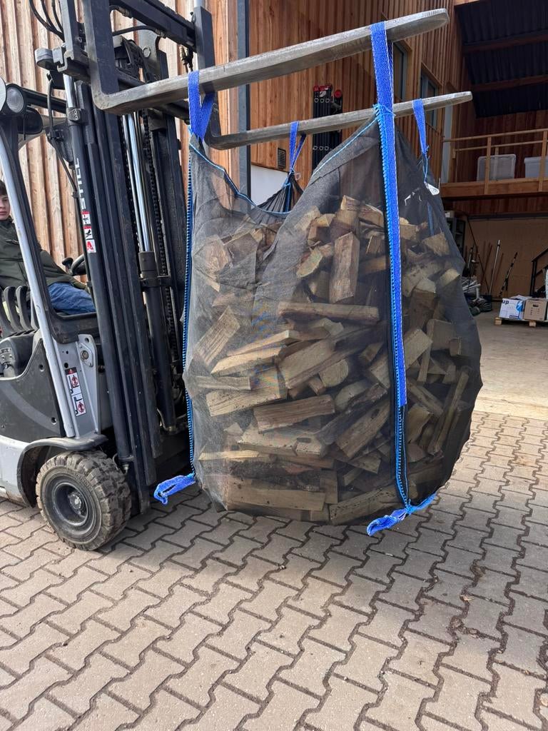 Vers brandhout in big bag, Tuin en Terras, Haardhout, Minder dan 3 m³, Ophalen